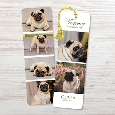 Show details for 6 Photo Pet Collage Bookmark 
