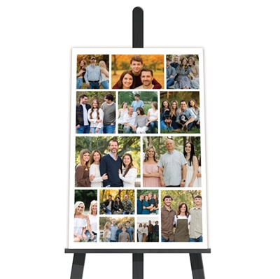 Show details for 14 Photo Portrait Collage Posters