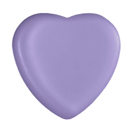 Show details for Lilac Heart Pet Memorial Stones