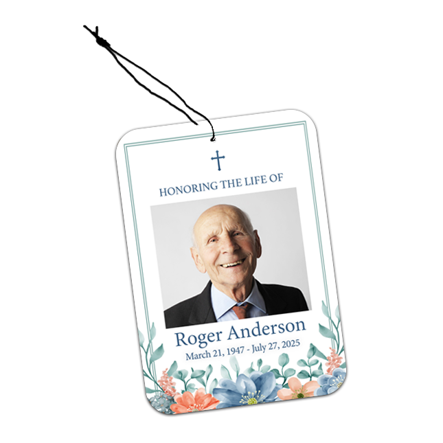 Show details for Multi Floral Religious Air Freshener