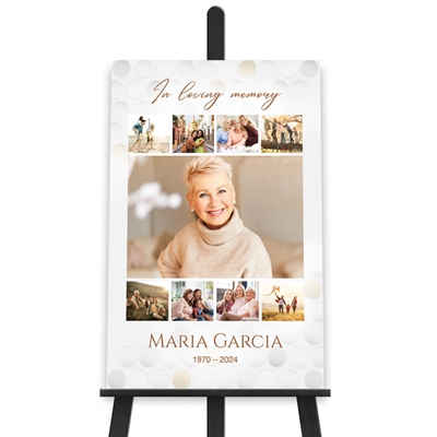 Show details for Circles Collage Poster