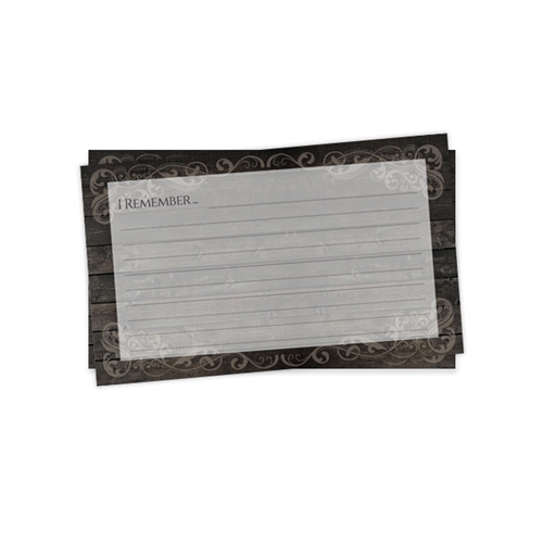 Show details for Rustic Light Brown Remember Card