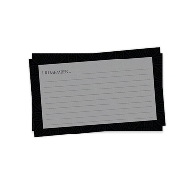 Show details for Black Silver Classic Memorial Package