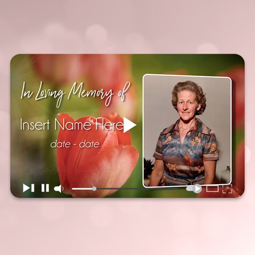 Show details for Garden Theme Video Tribute 