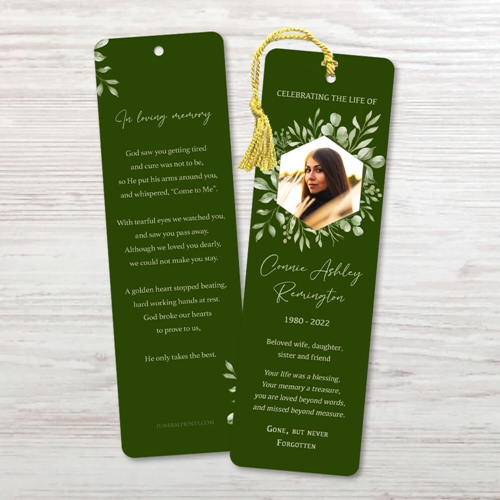 Picture of Olive Leaf Bookmark