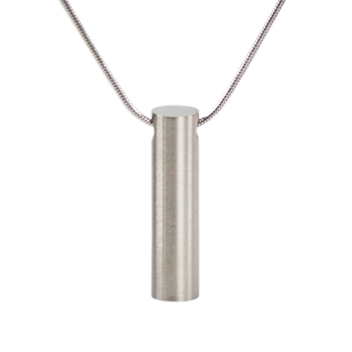 Picture of Pewter Cylinder Cremation Necklace