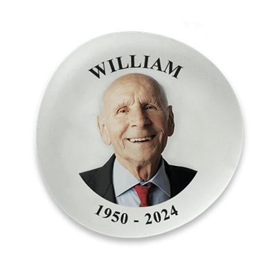 Show details for Frosted Clear Photo Memorial Stones