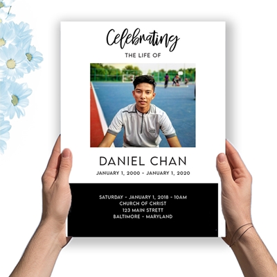 Show details for Contemporary Black Premium Program (8.5x11)