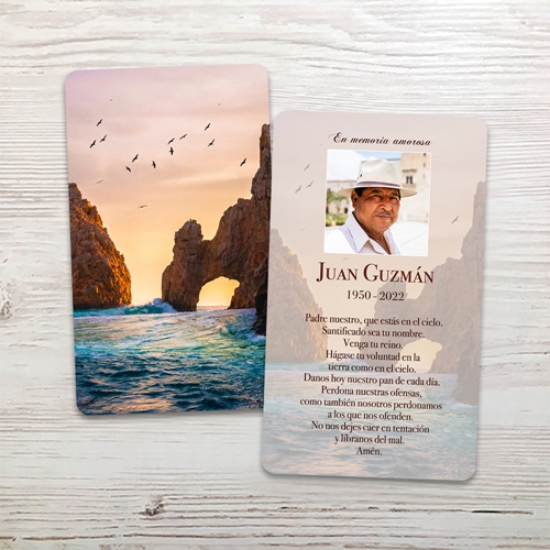 Picture of Cabo Memorial Card