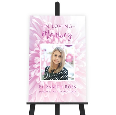 Show details for Soft Floral Poster