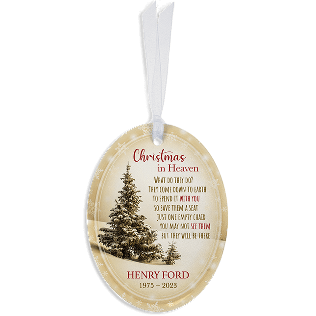 Show details for Vintage Oval Ornament