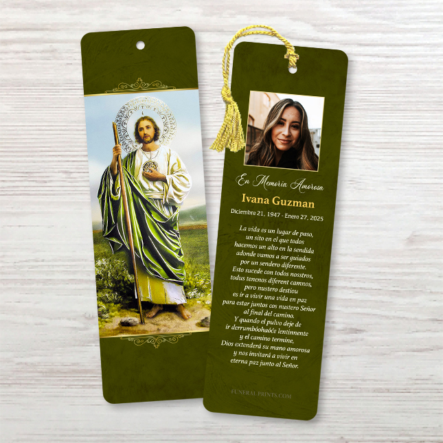 Show details for St Jude Spanish Bookmark