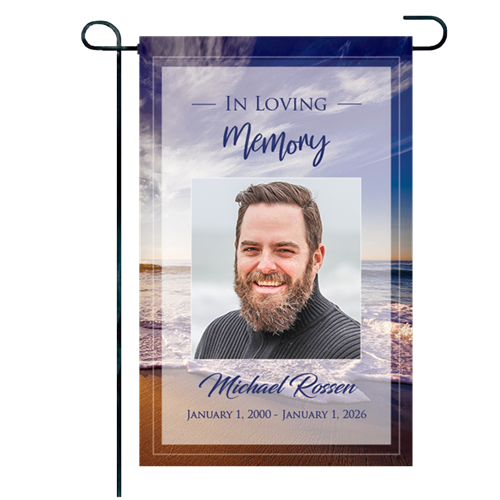 Show details for Oceanfront Garden Flag