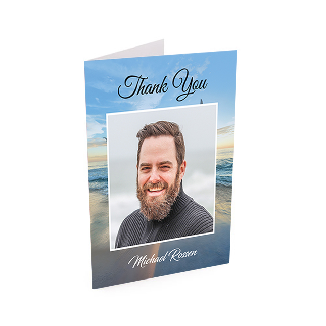 Show details for Beach Thank You Card