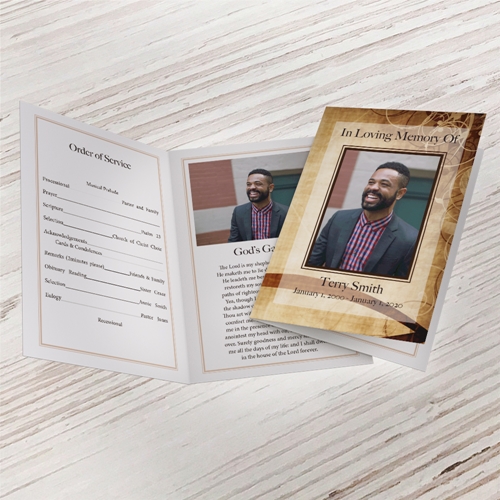 Show details for Blessed Life Funeral Program (MegaEdit)