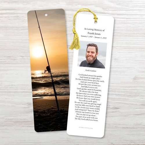 Show details for Fishing Pole Bookmark