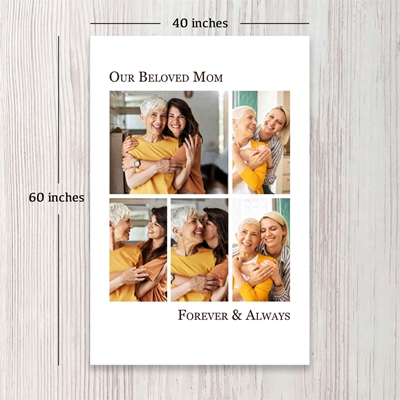 Show details for 5 Portrait Collage Blanket