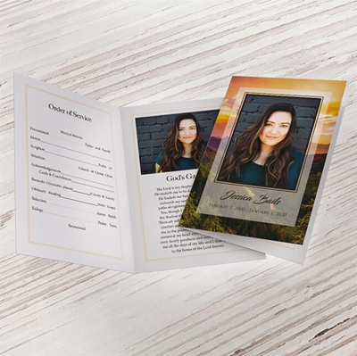 Show details for Hillside Sunset Premium Program (8.5x11)