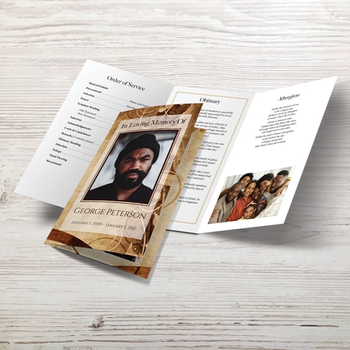Picture of Blessed Life Trifold Program 