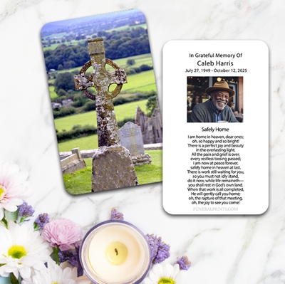 Show details for Celtic Cross 2 Spanish Prayer Card