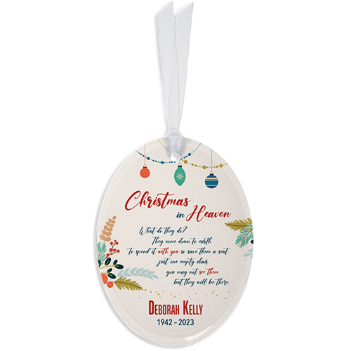 Show details for Celebration Oval Ornament