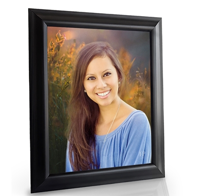 Show details for Framed Memorial Portrait - Sunny Meadow Lifescapes Background