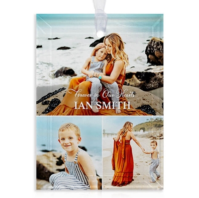 Show details for Gallery 3 Rectangle Ornament