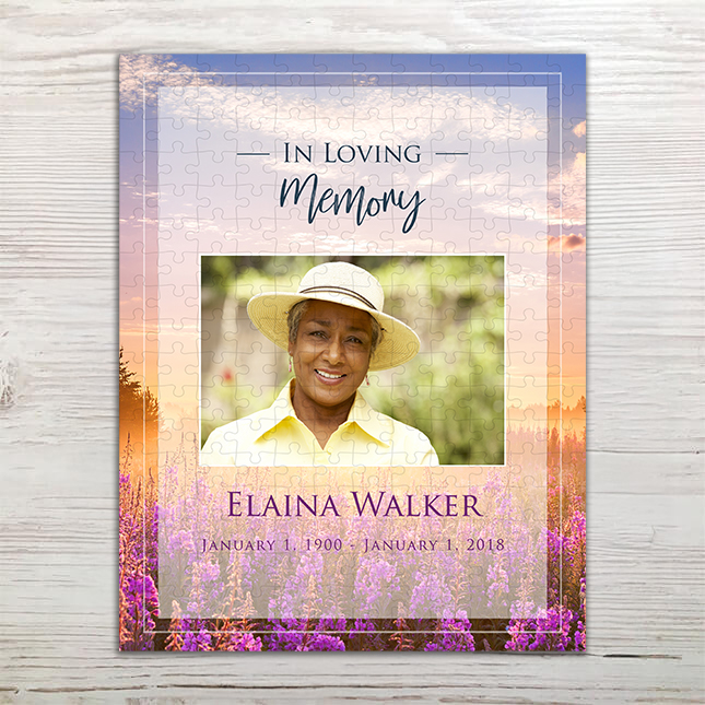 Show details for Purple Fields Puzzle