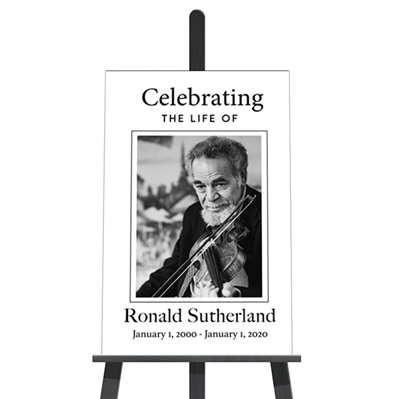 Show details for Modern White Poster