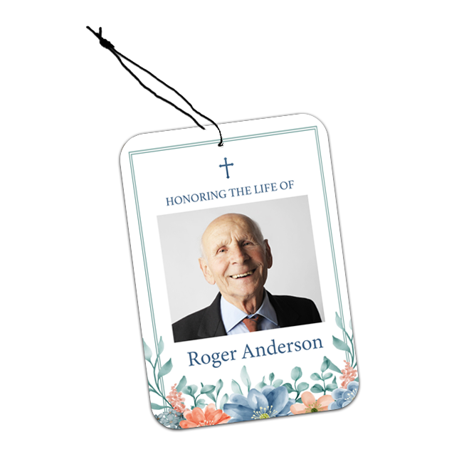 Show details for Multi Floral Religious Air Freshener