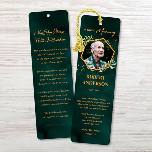 Picture of Green Stardust Bookmark