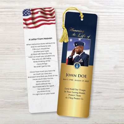 Show details for US Air Force Bookmark