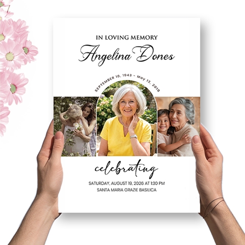 Show details for Celebration of Life Photo Collage Premium Program (8.5x11)