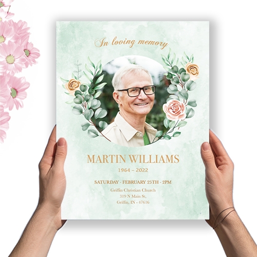 Show details for Multi Floral Program (8.5x11) 