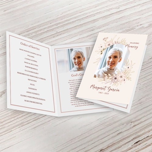 Show details for Multi Floral Border Program (8.5x11) (MegaEdit)