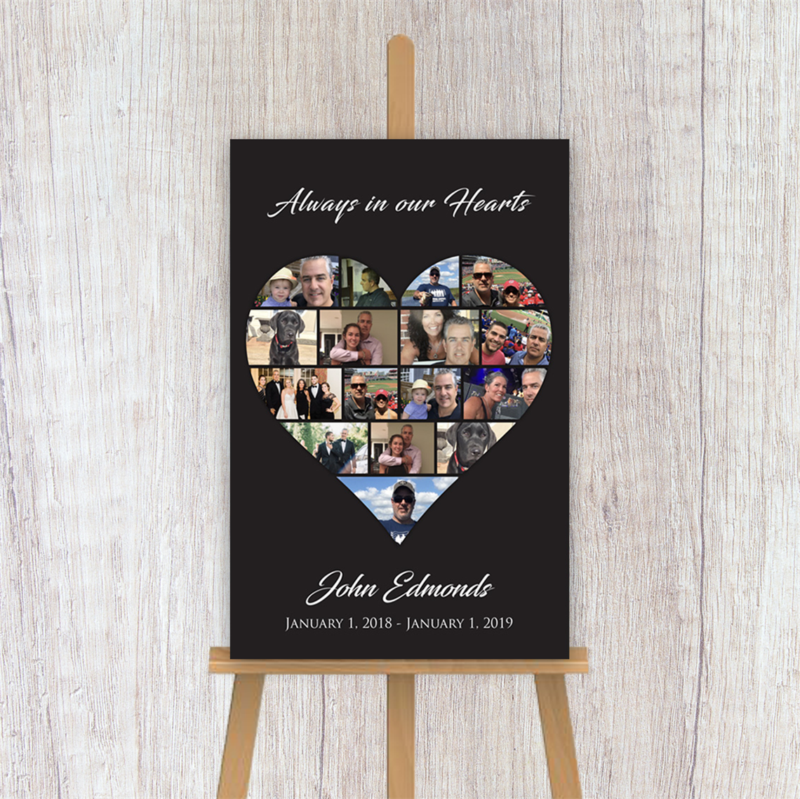 Funeral Picture Board Quotes Funeral Posters, Memorial Posters - 20% Off Sitewide | Funeralprints.com