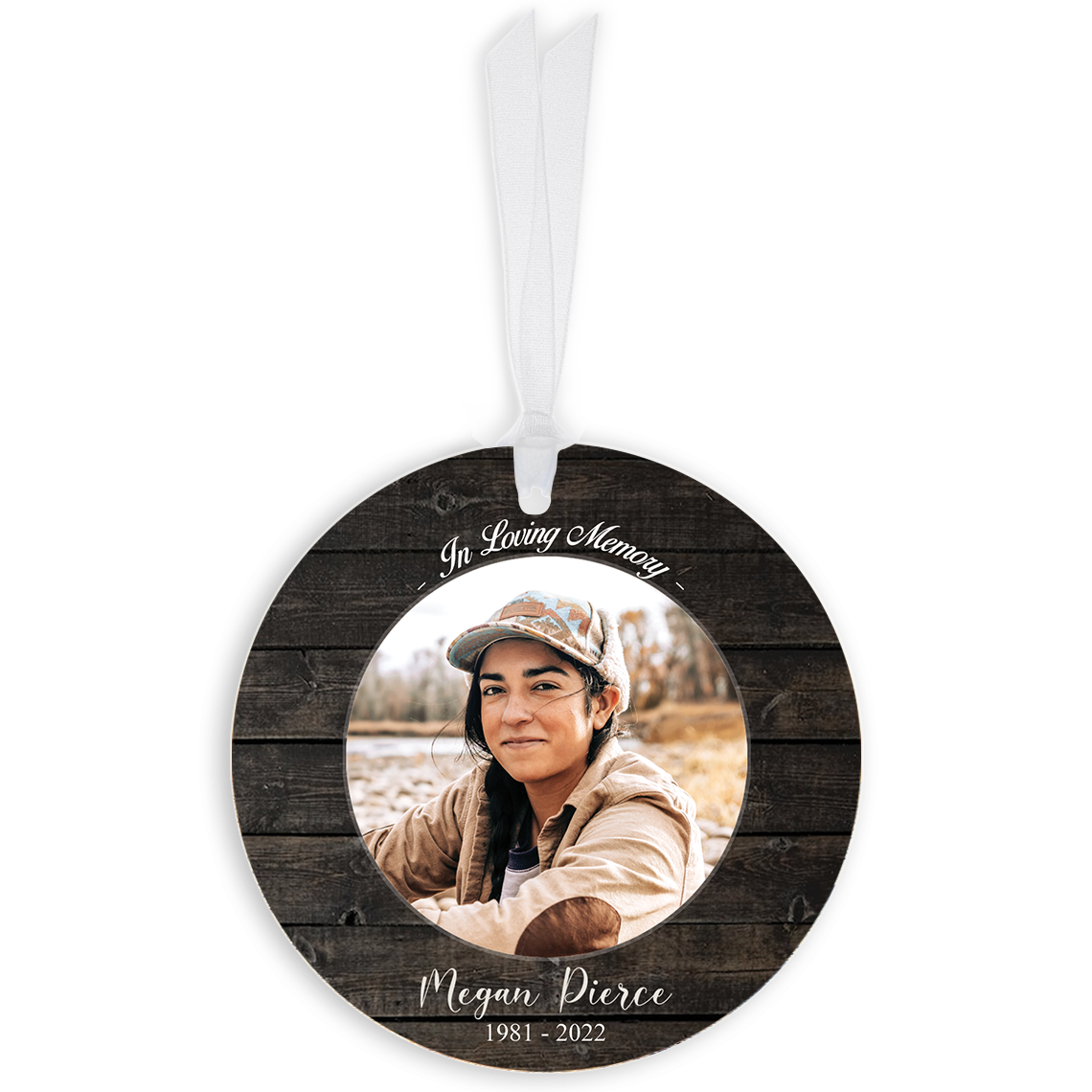 Show details for Rustic Religious Circle Ornaments