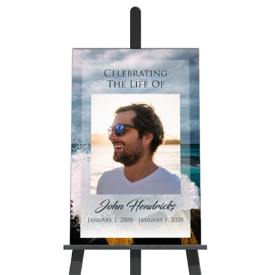 Show details for Crashing Waves Poster