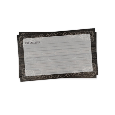 Show details for Rustic Light Brown Remember Card