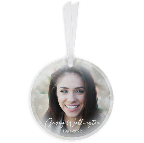 Show details for Stars Circle Ornament