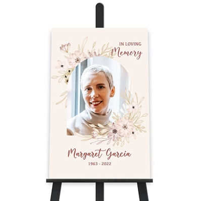 Show details for Multi Floral Border Poster