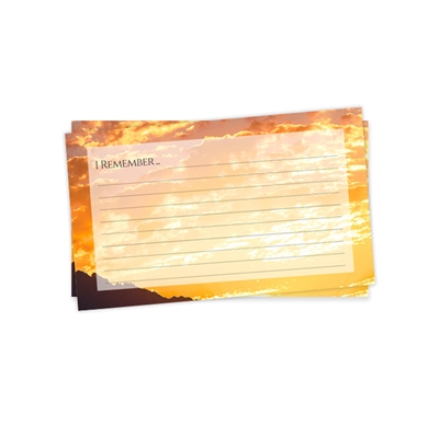 Show details for A New Day Memorial Package