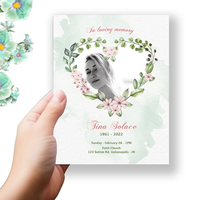 Show details for Heart Floral Program 