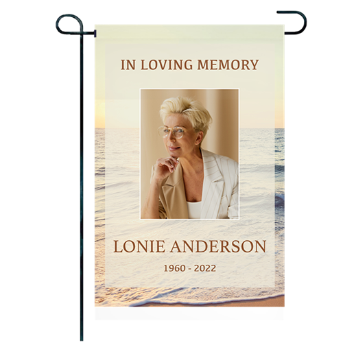 Show details for Sunset Scenery Garden Flag