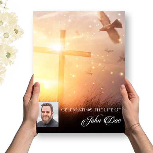 Show details for Cross & Dove Program (8.5x11) 