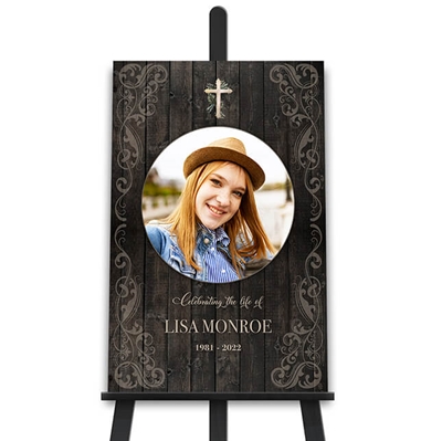 Show details for Rustic Light Brown Poster