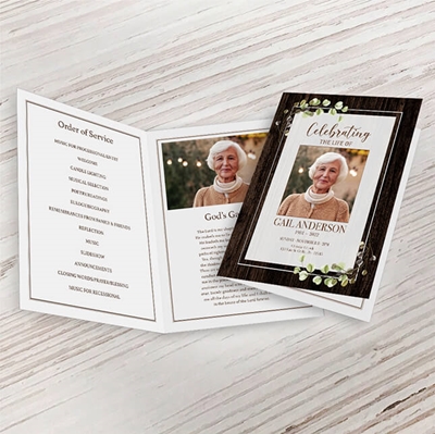 Show details for Rustic Brown Premium Program (8.5x11)