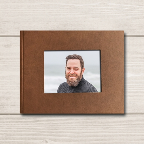 Show details for Brown Sign In Guest Book
