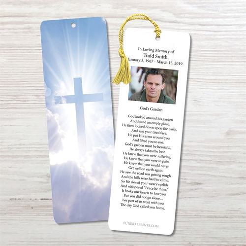Picture of Cross in Clouds Bookmark