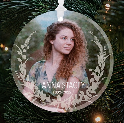 Show details for Wreath Circle Ornament